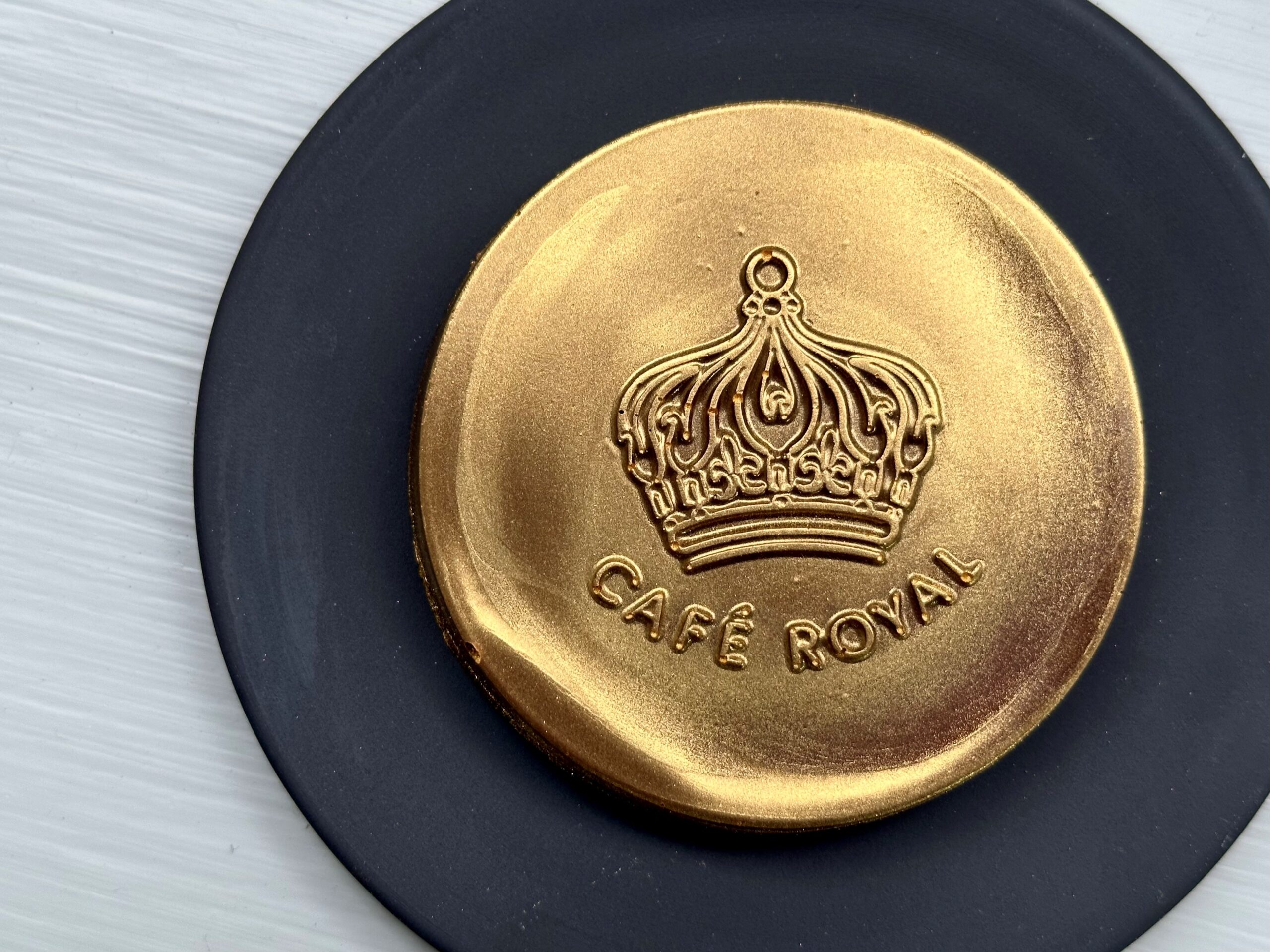 Hotel Cafe Royal Chocolate Coin